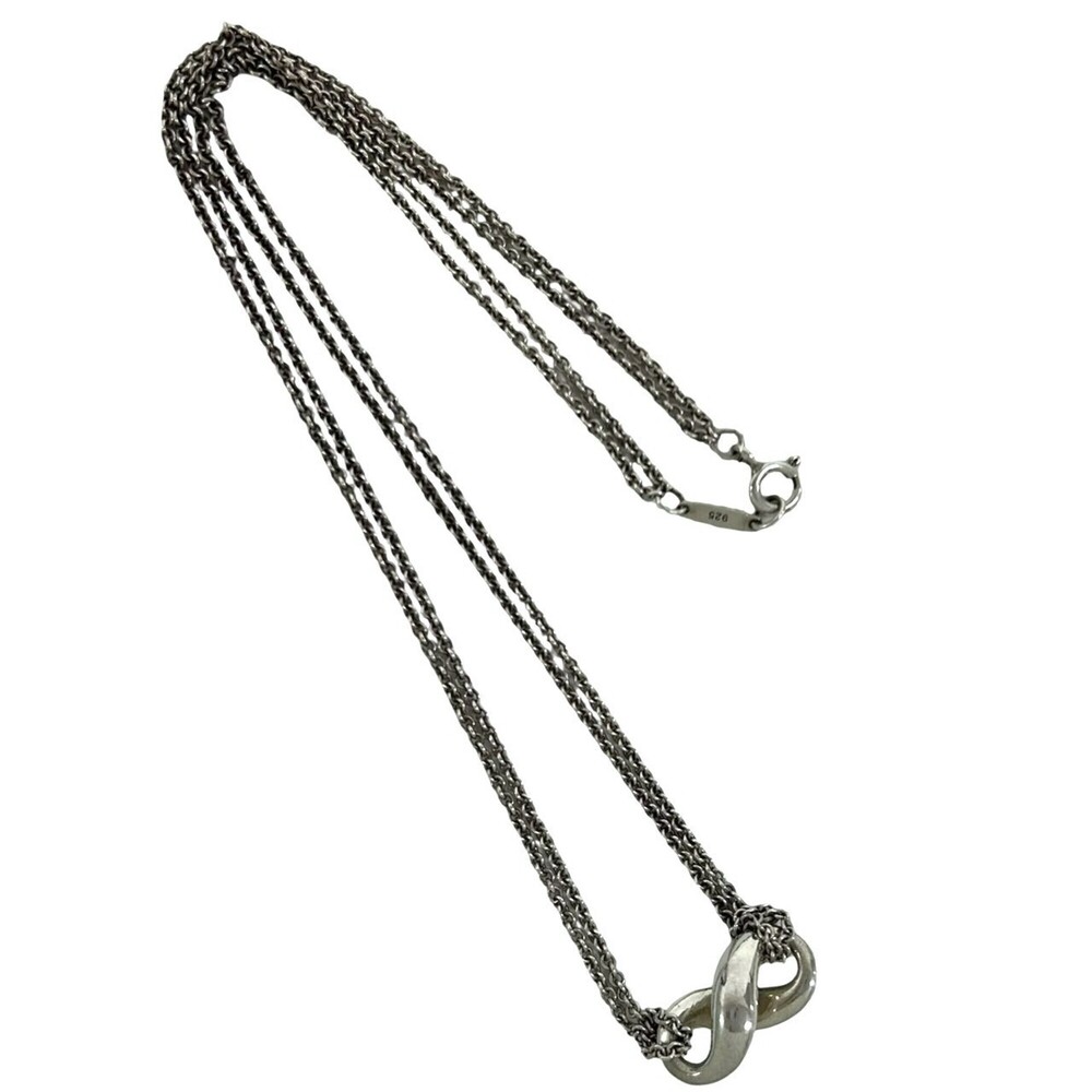 TIFFANY&Co. Tiffany Vintage Infinity Necklace, Sterling Silver 925, Accessory...